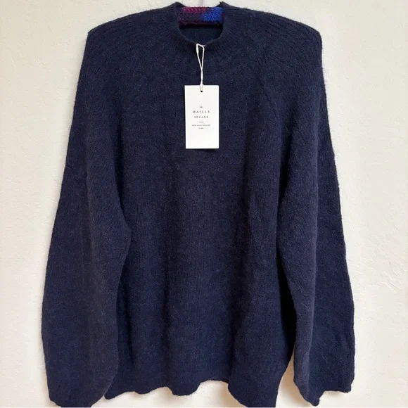 NWT Sezane Sweater Otis Jumper, Alpaca, XXXL - Picture 2 of 12